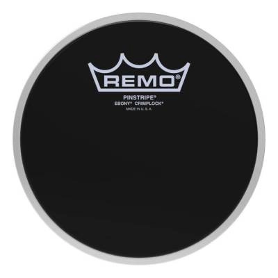 Remo - Pinstripe Ebony Crimplock Tenor Drumhead, 6