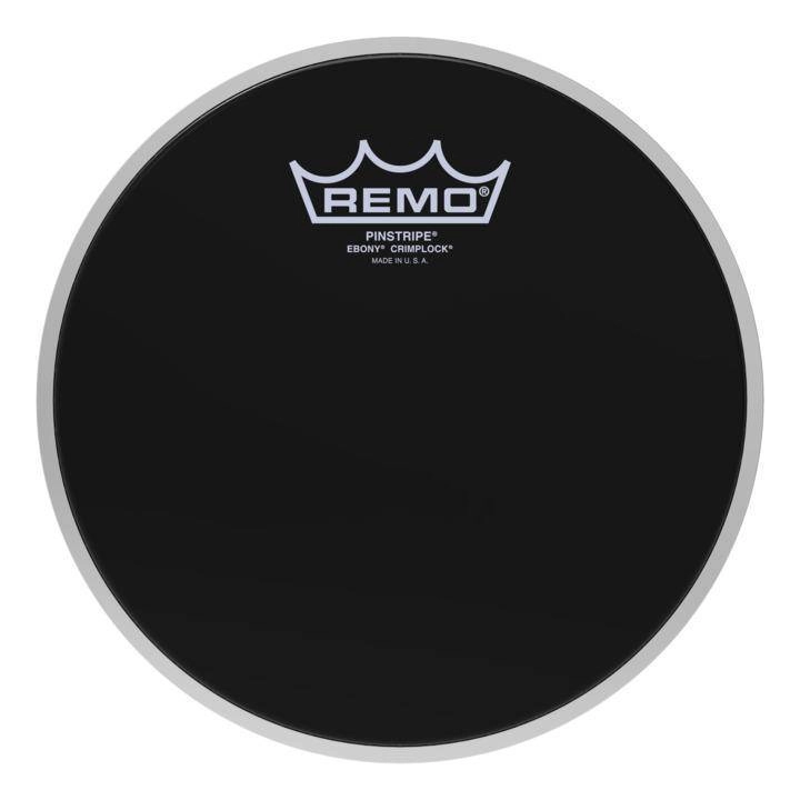 Pinstripe Ebony Crimplock Tenor Drumhead, 8\'\'