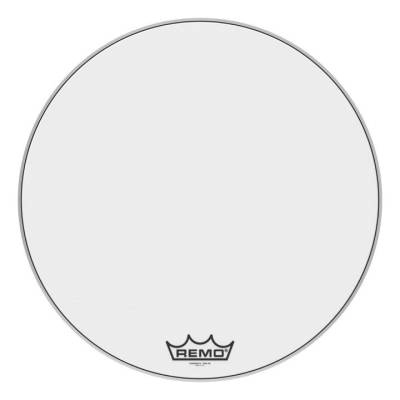 Remo - Powermax 2 Ultra White Crimplock Bass Drumhead, 30