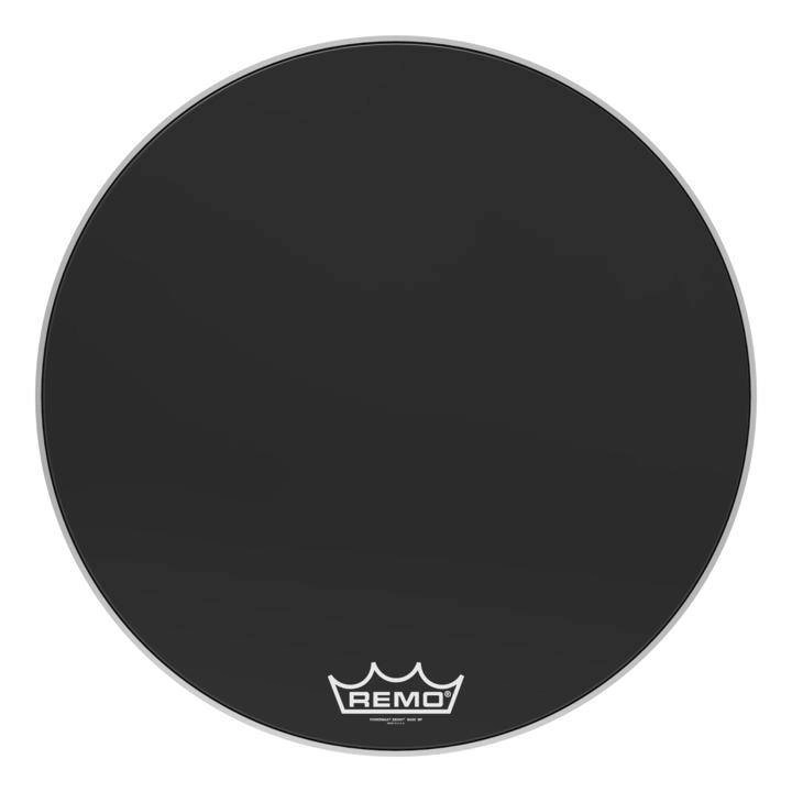 Powermax Ebony Crimplock Bass Drumhead, 30\'\'