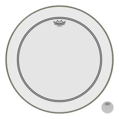 Remo - Powerstroke P3 Smooth White Bass Drumhead, 22