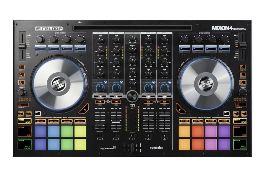 MIXON 4 4-Channel DJ Controller for Serato DJ and Algoriddim djay PRO