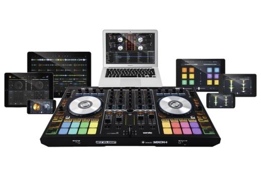 MIXON 4 4-Channel DJ Controller for Serato DJ and Algoriddim djay PRO