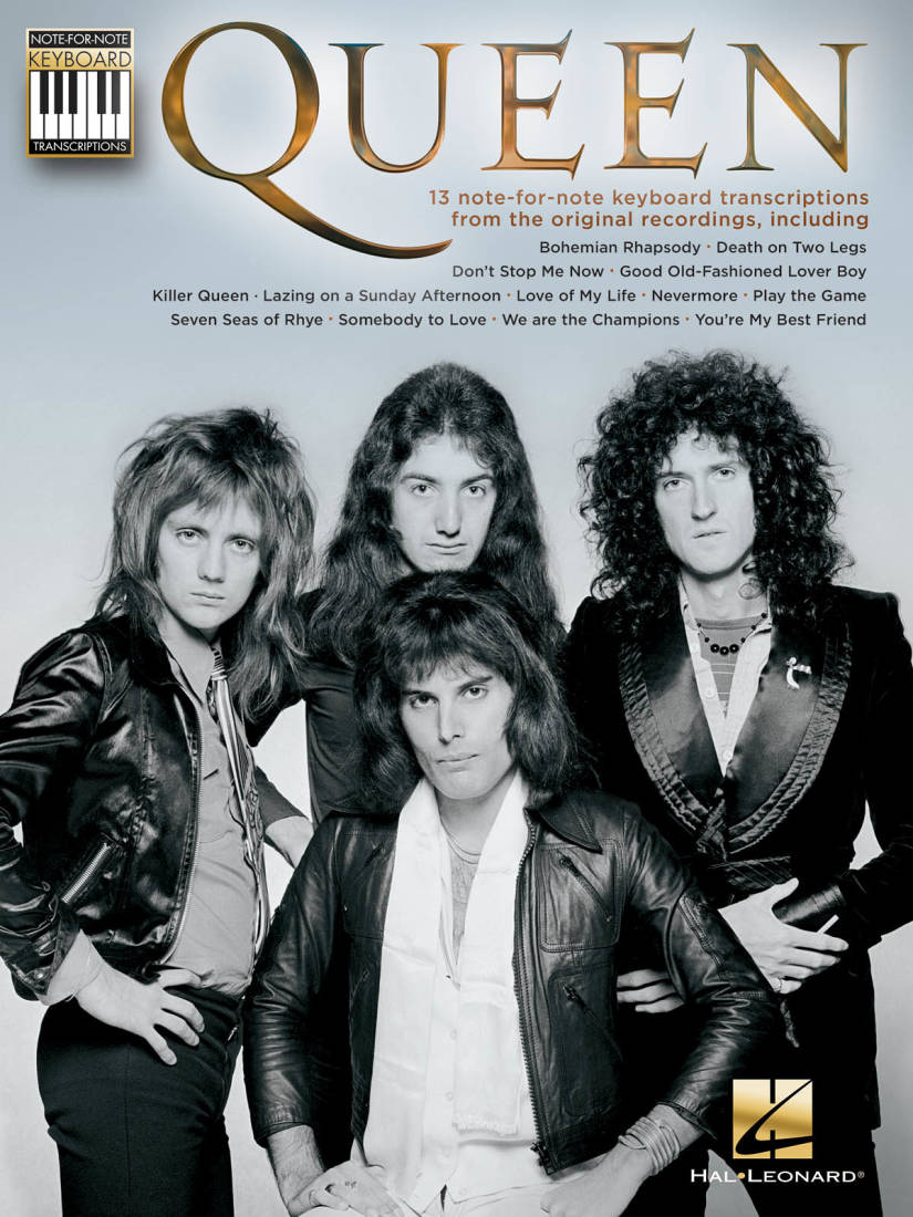 Queen (Note-for-Note Keyboard Transcriptions) - Piano - Book