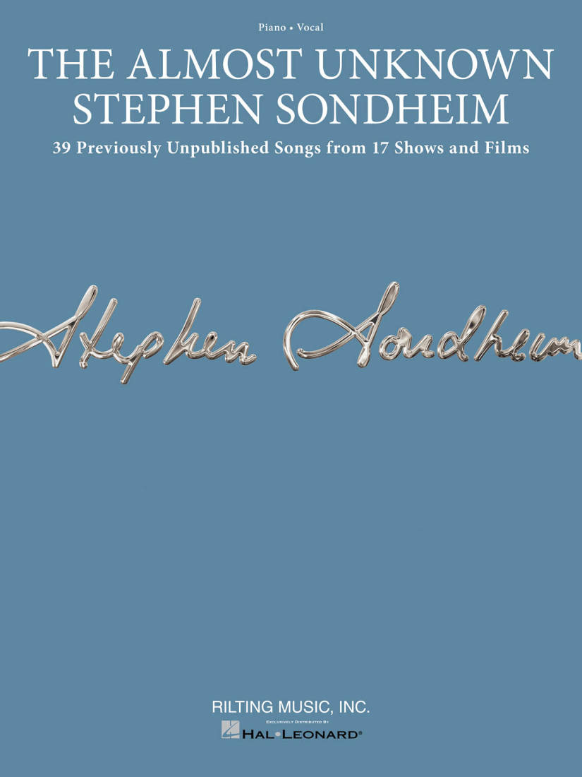 The Almost Unknown Stephen Sondheim - Piano/Vocal - Book
