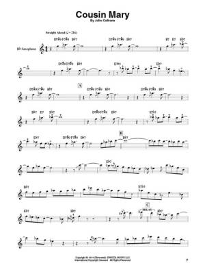 John Coltrane: Saxophone Play-Along Volume 10 - Book/Audio Online