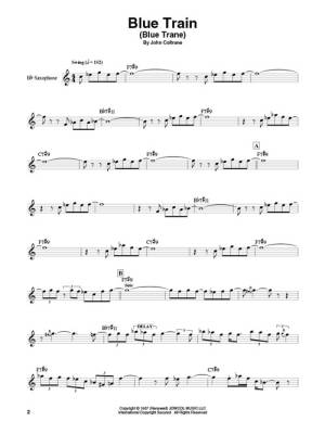 John Coltrane: Saxophone Play-Along Volume 10 - Book/Audio Online