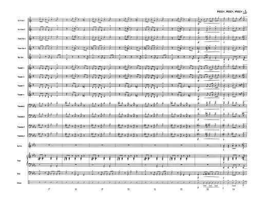 Mercy, Mercy, Mercy - Zawinul/Wagoner - Jazz Ensemble - Gr. 3