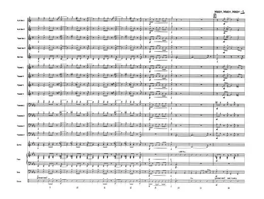 Mercy, Mercy, Mercy - Zawinul/Wagoner - Jazz Ensemble - Gr. 3