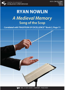 A Medieval Memory: Song of the Scop - Nowlin - Concert Band - Gr. 2