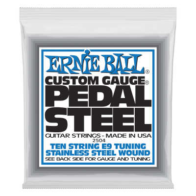 Ernie Ball - Pedal Steel 10-String E9 Tuning Stainless Steel Wound Guitar Strings