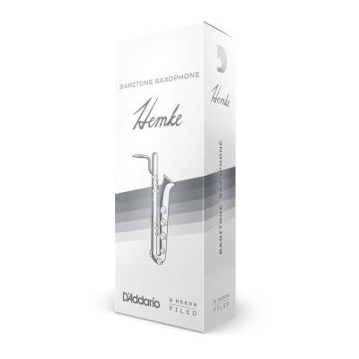 Hemke - Anches de saxophone baryton, force 2.5, paquet de 5