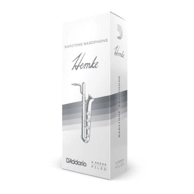 Hemke - Baritone Sax Reeds, Strength 2.5, 5-pack