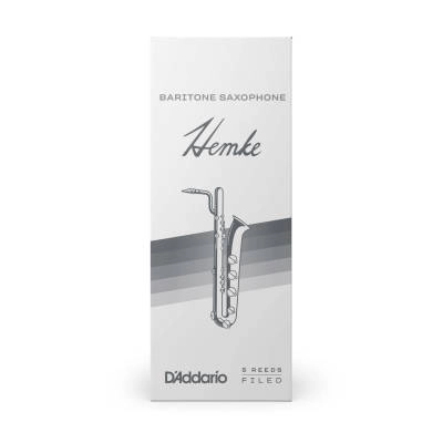 Baritone Sax Reeds, Strength 2.5, 5-pack