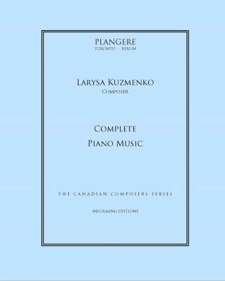 Plangere - Collected Piano Works - Kuzmenko - Piano - Book