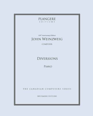 Plangere - Diversions: 4 Pieces for Young Pianists - Weinzweig - Piano - Book