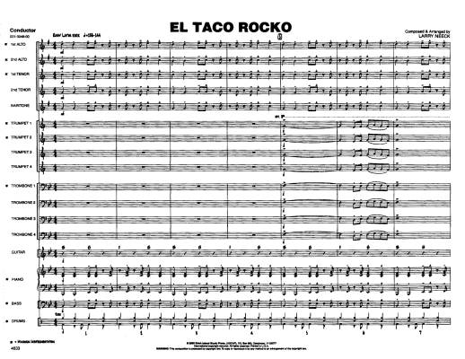 El Taco Rocko - Neeck - Jazz Ensemble - Gr. 2
