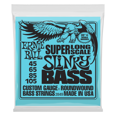 Ernie Ball - Super Long Scale Slinky Electric Bass Strings 45-105