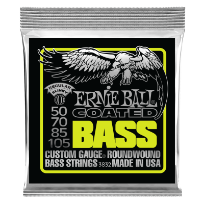 Ernie Ball - Regular Slinky Coated Electric Bass Strings 50-105