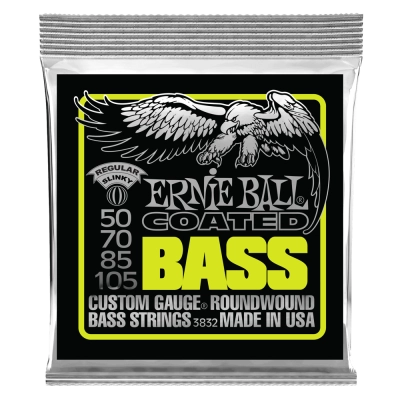 Ernie Ball - Regular Slinky Coated Electric Bass Strings 50-105