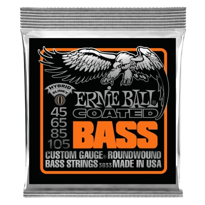 Hybrid Slinky Coated Electric Bass Strings 45-105