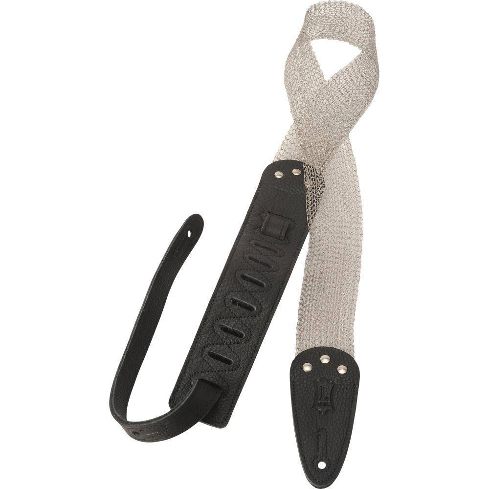 Metal Mesh Guitar Strap - Black
