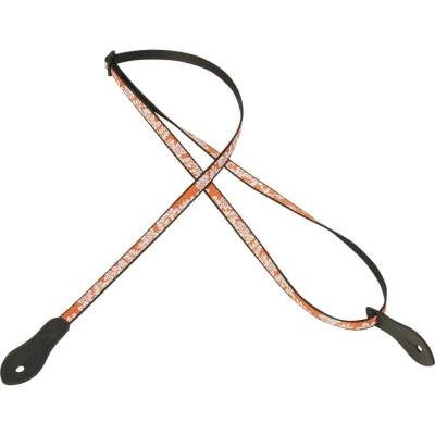 Polyester Sublimation Print Mandolin/Ukelele Strap - Orange