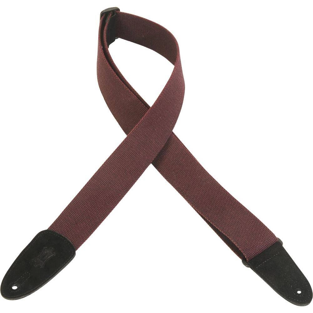 Tweed Guitar Strap - Burgundy