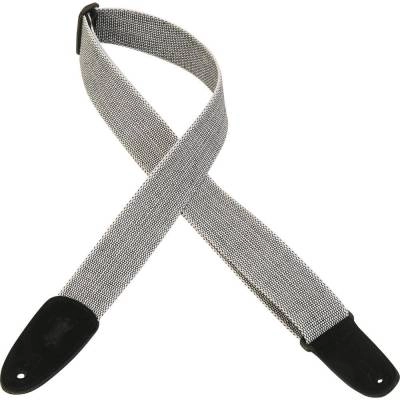 Tweed Guitar Strap - White