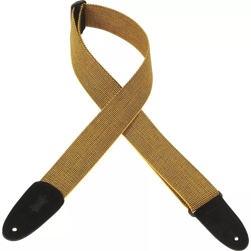 Tweed Guitar Strap - Yellow