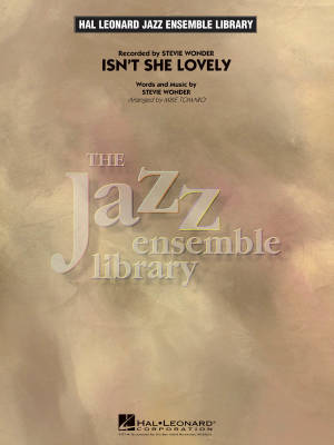 Hal Leonard - Isnt She Lovely - Wonder/Tomaro - Jazz Ensemble - Gr. 4