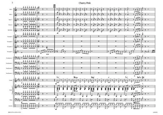 Cerezo Rosa (Cherry Pink) - Louiguy/Collins - Jazz Ensemble
