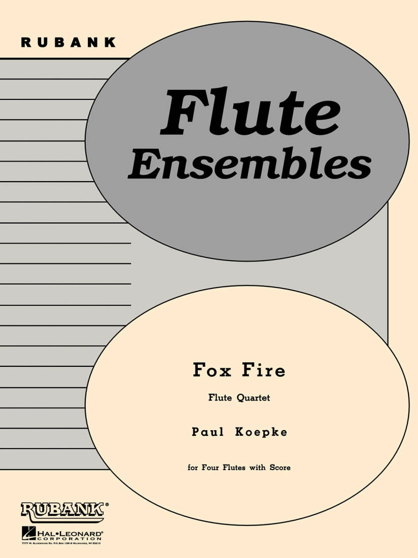 Fox Fire - Koepke - Flute Quartet