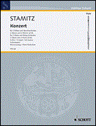 Schott - Concerto en sol majeur - Stamitz/Lebermann - 2 Fltes/Piano