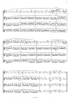 5 Preludes from op. 28 for 4 flutes - Chopin/du Cheyron
