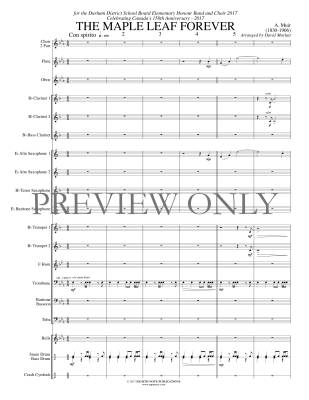 The Maple Leaf Forever - Muir/Marlatt - Concert Band - Gr. 1.5