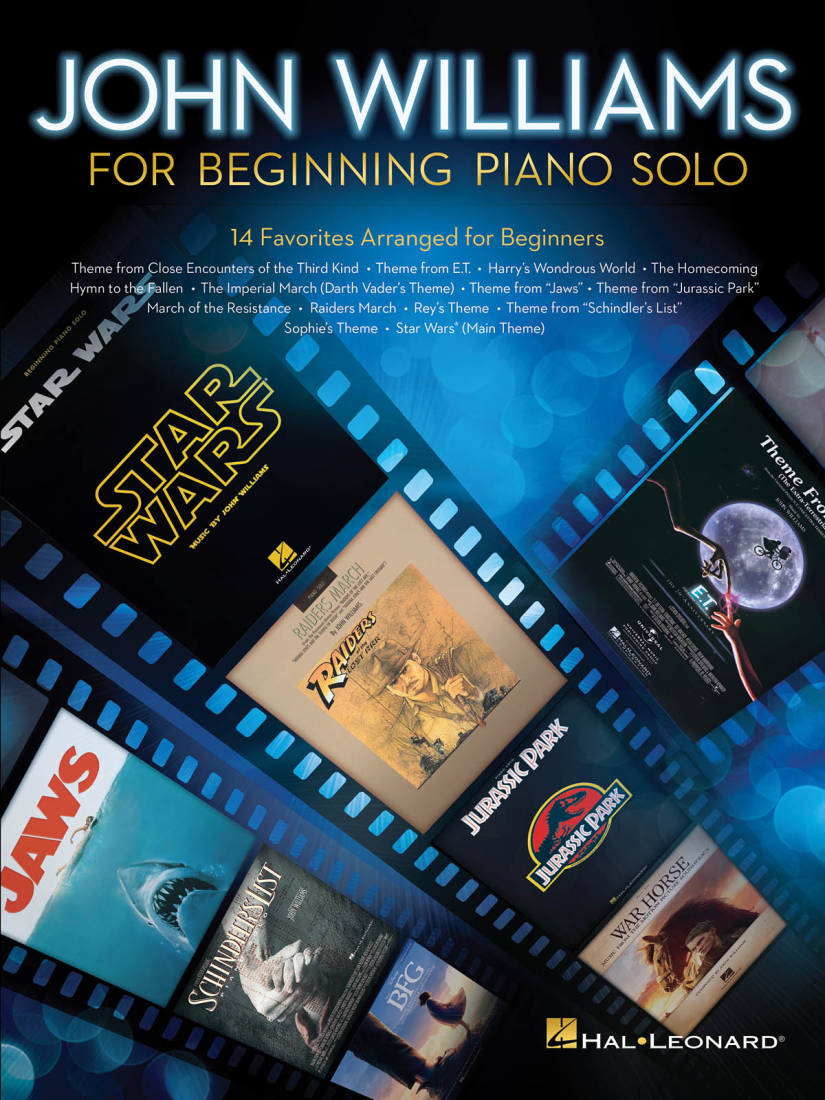 John Williams For Beginning Piano Solo - Williams - Easy Piano - Book
