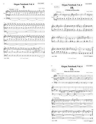 Organ Notebook 4 (Preludes – Interludes – Postludes) - McIntyre - Organ - Book