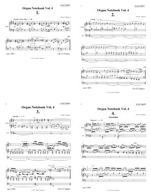 Organ Notebook 4 (Preludes  Interludes  Postludes) - McIntyre - Organ - Book
