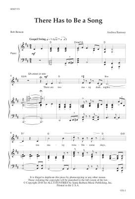 There Has to Be a Song - Benson/Ramsey - SATB