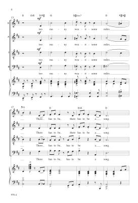 There Has to Be a Song - Benson/Ramsey - SATB