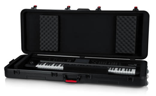 TSA ATA Molded 76-Note Keyboard Case with Wheels