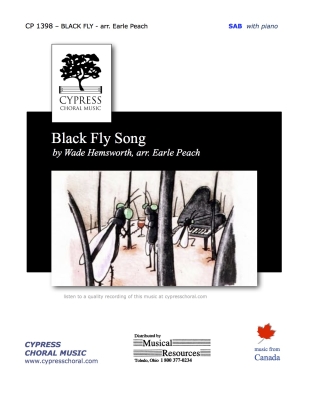 Black Fly Song - Hemsworth/Peach - SAB