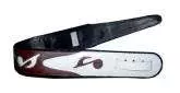 Jodi Head - Music Notes Leather Strap - Brown\/White