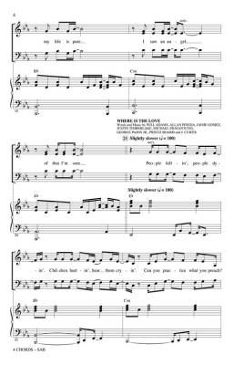 4 Chords (A Choral Medley) - Brymer - SAB