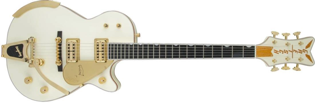 G6134T-58 Vintage Select \'58 Penguin with Bigsby, TV Jones - Vintage White