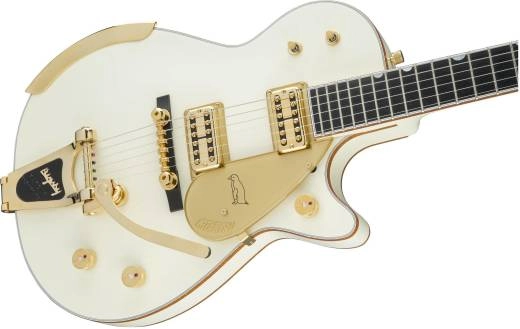 G6134T-58 Vintage Select \'58 Penguin with Bigsby, TV Jones - Vintage White