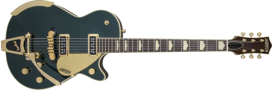 G6128T-57 Vintage Select \'57 Duo Jet with Bigsby, TV Jones - Cadillac Green