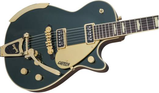 G6128T-57 Vintage Select \'57 Duo Jet with Bigsby, TV Jones - Cadillac Green
