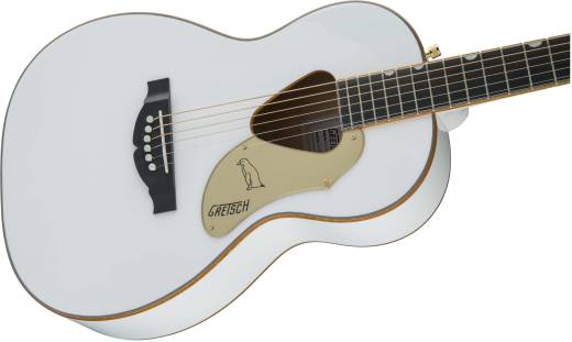 G5021WPE Rancher Penguin Parlor Acoustic/Electric, Fishman Pickup System - White